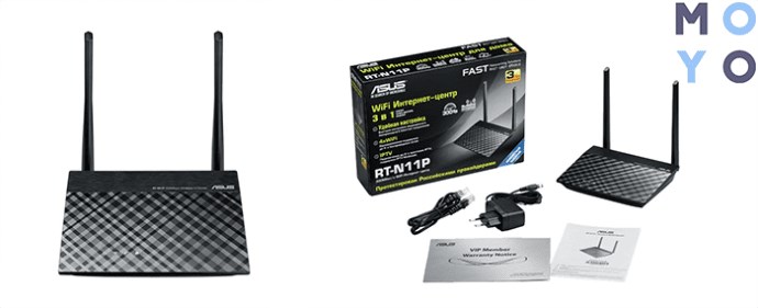 классный роутер для дома ASUS RT-N12+