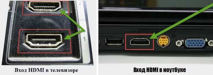 вход и штекер hdmi