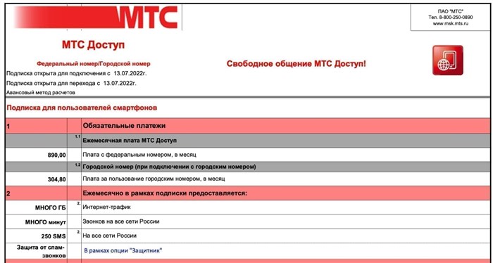 МТС