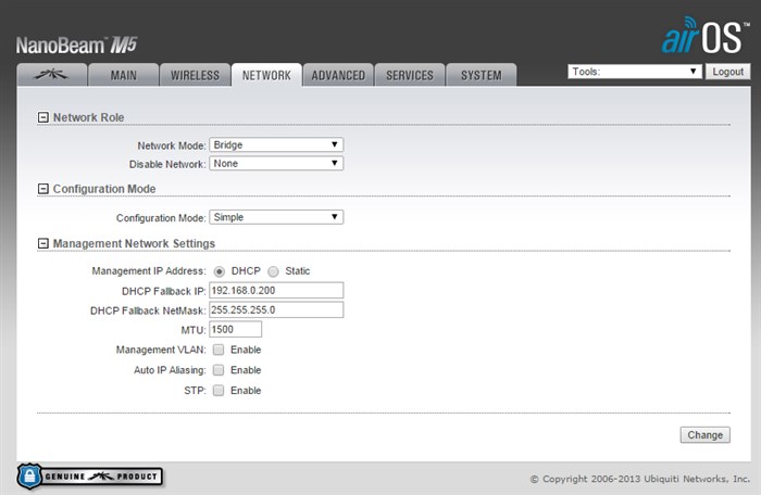 Station Config Network