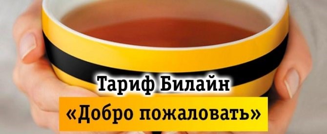 Тариф «Добро пожаловать»