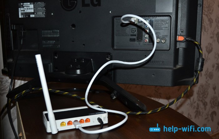Wi-Fi адаптер для телевизора из роутера